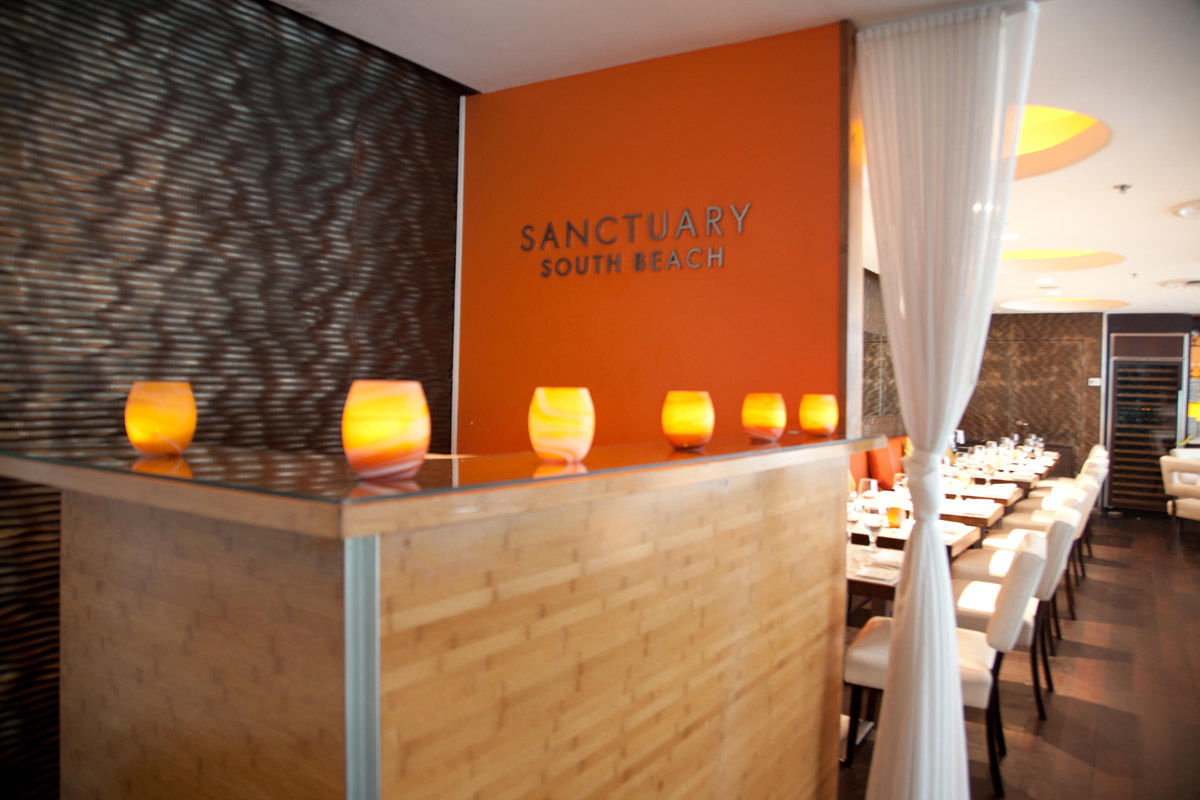 Sanctuary South Beach Μαϊάμι Μπιτς Εστιατόριο φωτογραφία